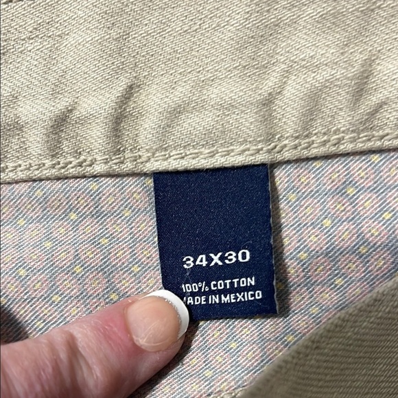 MN4 Daniel Cremieux Beige Men's Pants - Picture 5 of 5